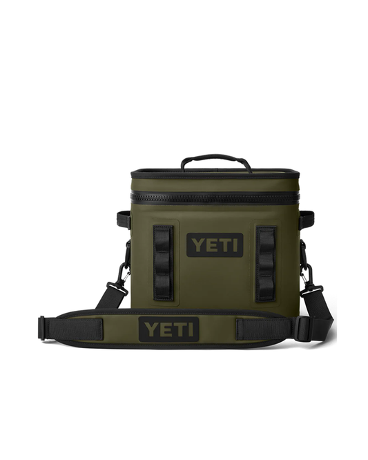 YETI Hopper Flip 12 Soft Cooler Olive – Rugged Insulated Cooler Bag