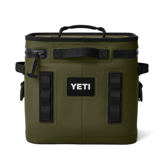 YETI Hopper Flip 12 Soft Cooler Olive – Rugged Insulated Cooler Bag