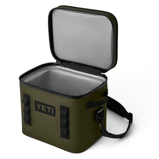 YETI Hopper Flip 12 Soft Cooler Olive – Rugged Insulated Cooler Bag