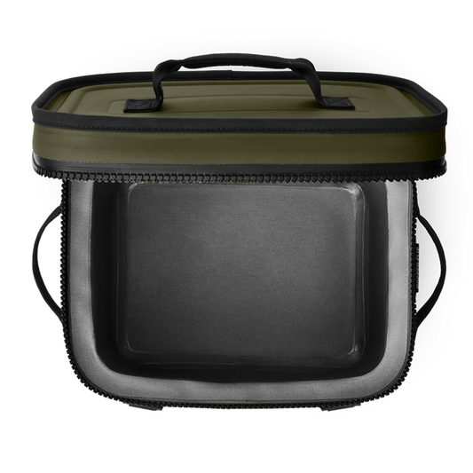 YETI Hopper Flip 12 Soft Cooler Olive – Rugged Insulated Cooler Bag