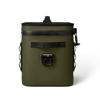 YETI Hopper Flip 12 Soft Cooler Olive – Rugged Insulated Cooler Bag