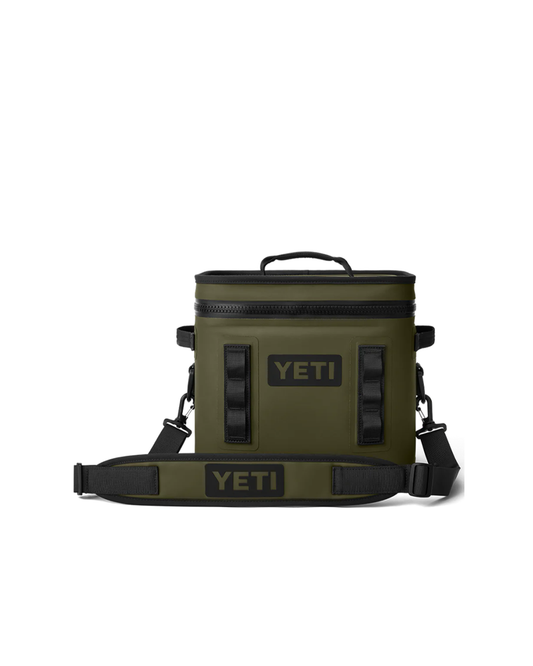 YETI Hopper Flip 8 Soft Cooler Olive – Compact Insulated Cooler Bag