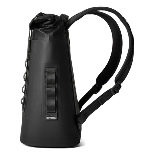 YETI Hopper M12 Soft Backpack Cooler Black – Leakproof Cooler with MagShield™ Closure