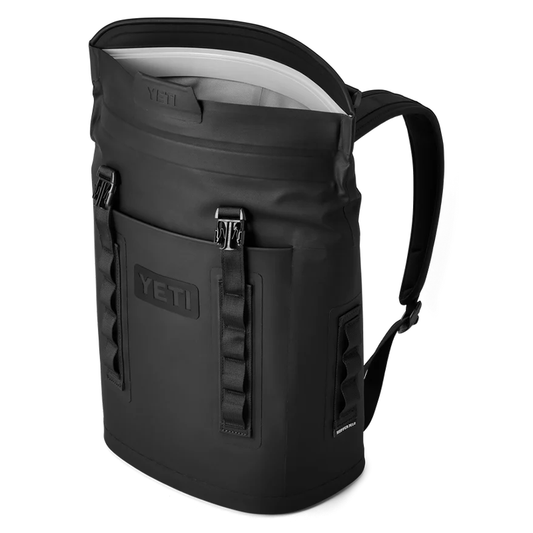 YETI Hopper M12 Soft Backpack Cooler Black – Leakproof Cooler with MagShield™ Closure