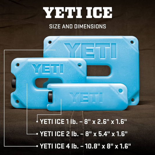 Yeti Ice 2lb Clear