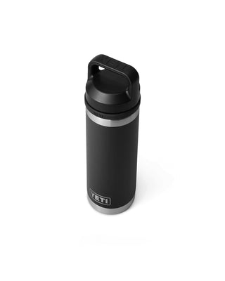 Yeti Rambler 18 Oz Bottle Chug Black 532ml