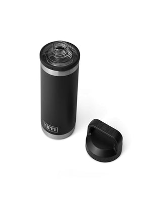Yeti Rambler 18 Oz Bottle Chug Black 532ml