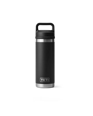 Yeti Rambler 18 Oz Bottle Chug Black 532ml