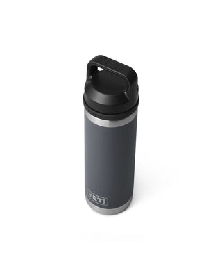 Yeti Rambler 18 Oz Bottle Chug Charcoal 532ml