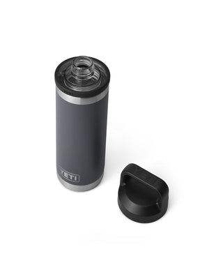 Yeti Rambler 18 Oz Bottle Chug Charcoal [532ml]