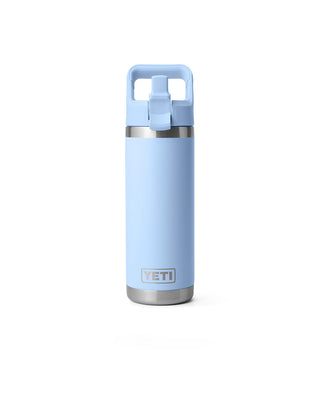 Yeti Rambler 18 Oz Straw Bottle Big Sky Blue
