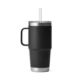 Yeti Rambler 25 Oz Straw Mug Black
