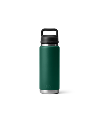 Yeti Rambler 26 Oz Bottle Chug Black Forest Green