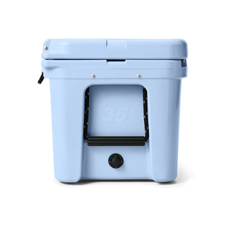 YETI Tundra 35 Cooler Light Blue – Compact Rugged Ice Chest with Permafrost™ Insulation